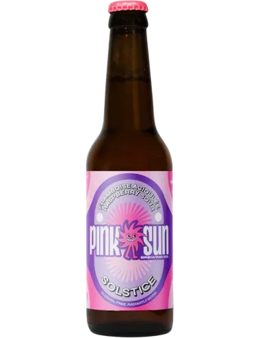 Pink Sun - Solstice - Sour Framboise - Bière sans alcool