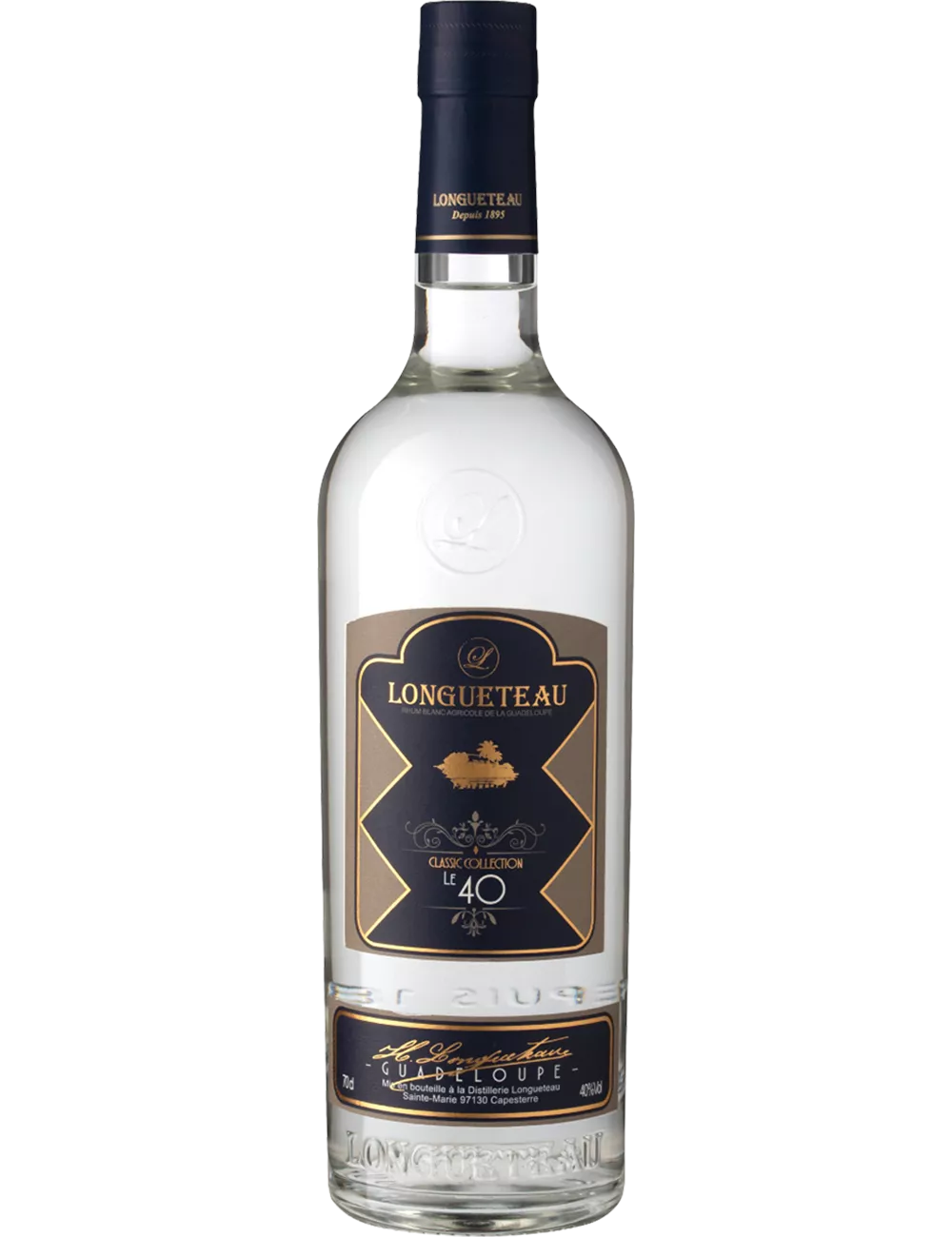 Longueteau 40° - Rhum blanc