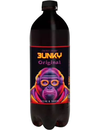 Bunky Original - Caféine & Taurine - Energisant