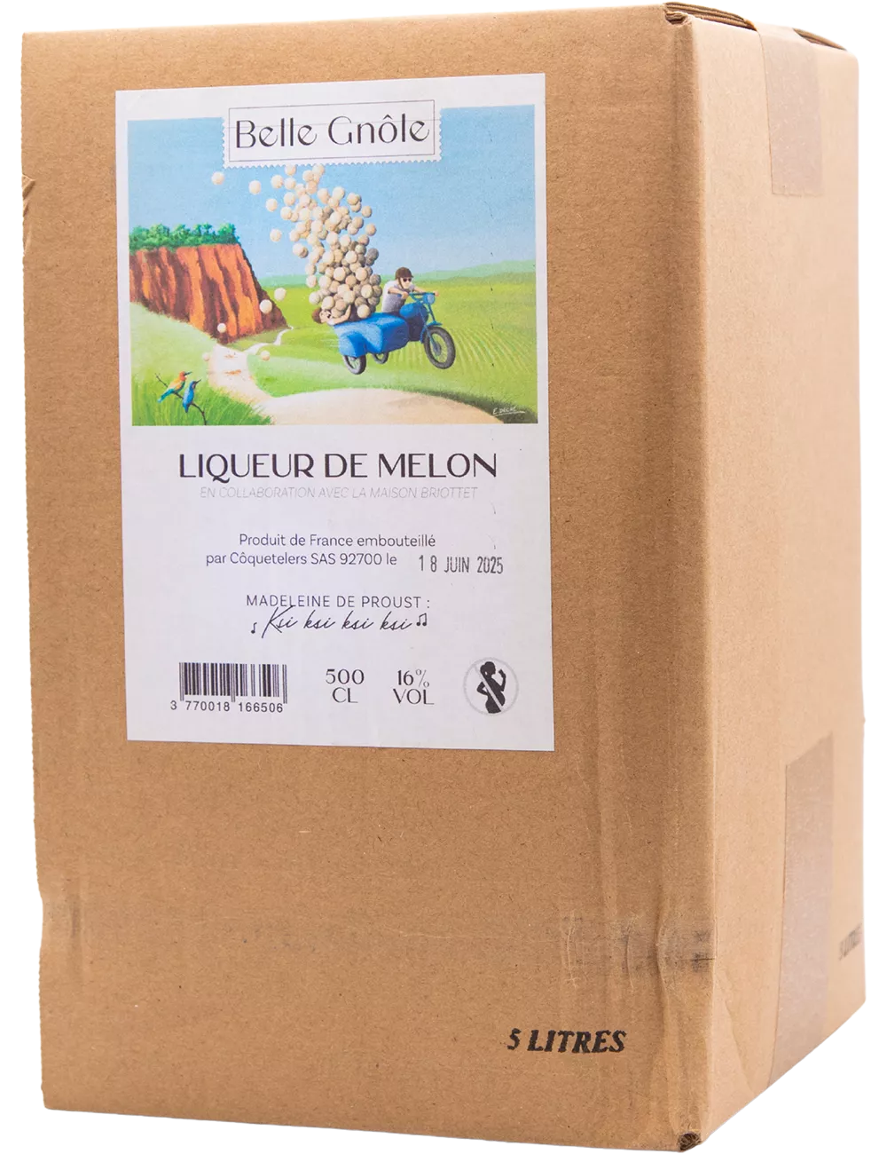 Belle Gnôle - Melon - CUBI 5L - Liqueur