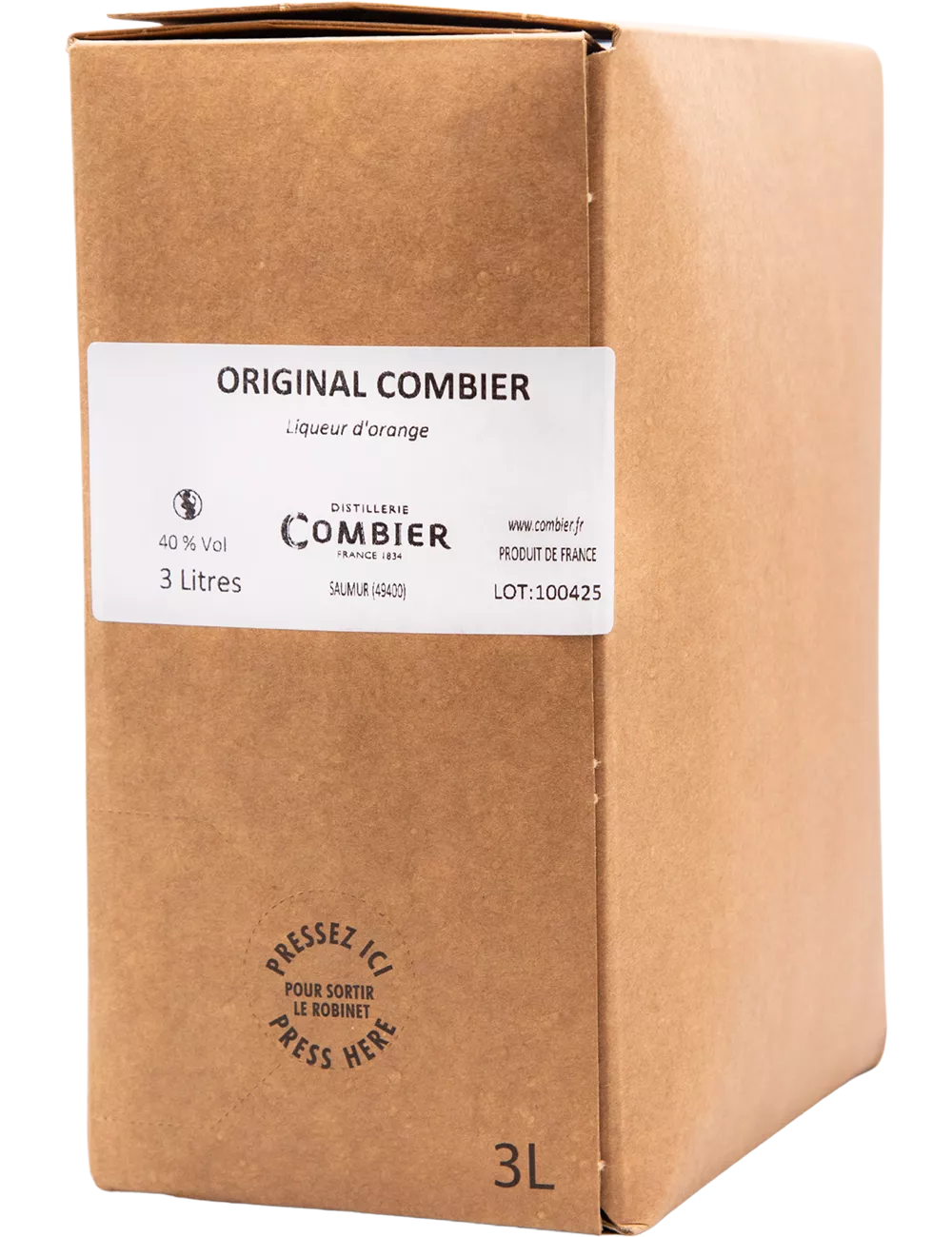 Combier - Triple Sec - CUBI 3L - Liqueur