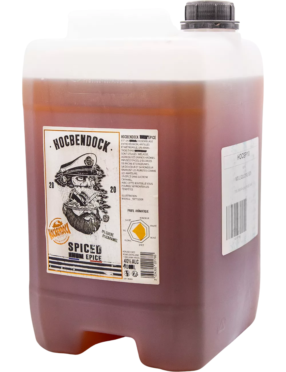 Hocbendock - Epicé - CUBI 10L - Rhum épicé