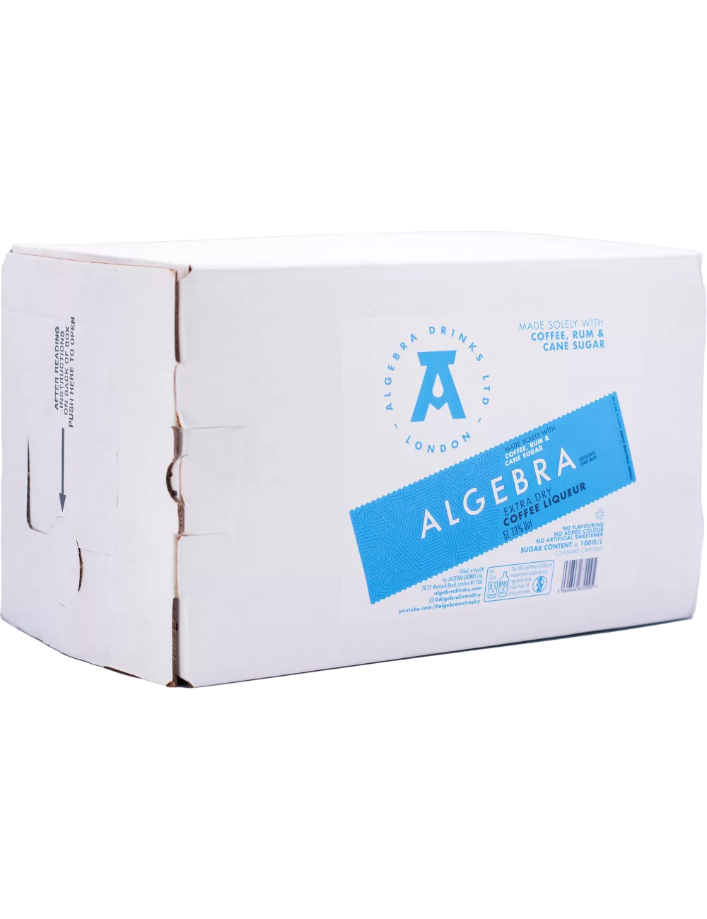 Algebra - Extra Dry Coffee - CUBI 5L - Liqueur