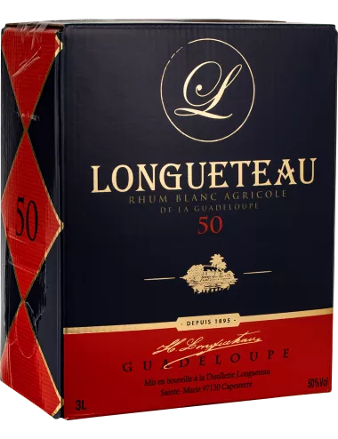 Longueteau 50° - CUBI 3L - Rhum blanc