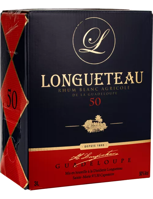 Longueteau 50° - CUBI 3L - Rhum blanc