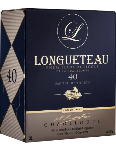 Longueteau 40° - CUBI 3L - Rhum blanc