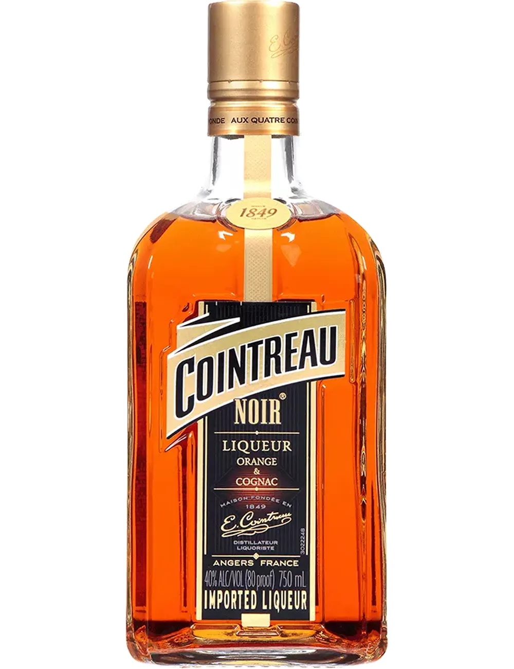 Cointreau Noir - Orange & Cognac - Liqueur