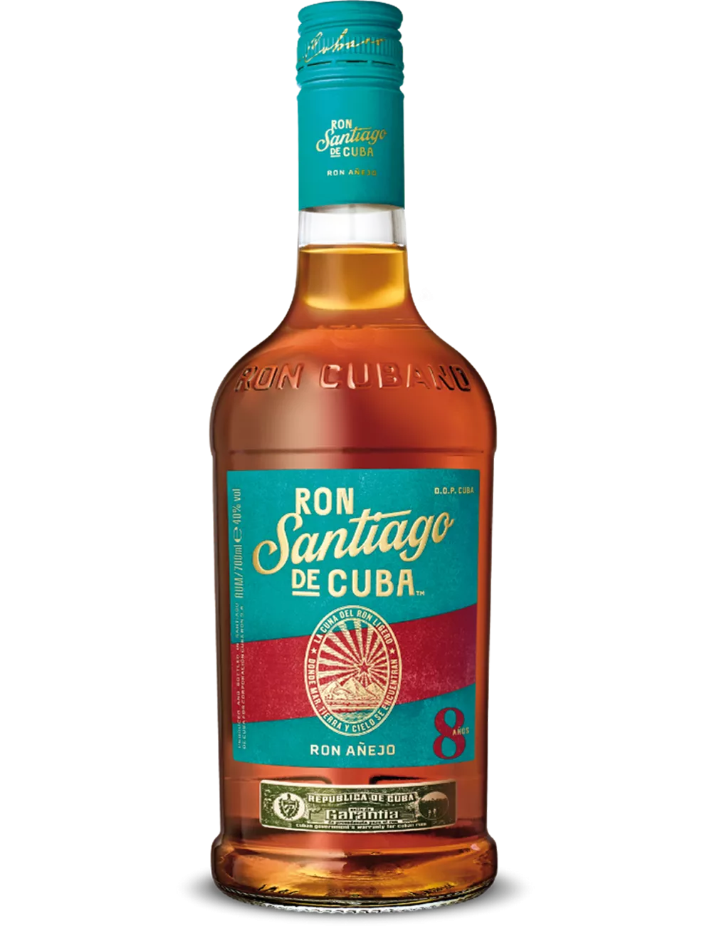 Santiago De Cuba - 8 ans - Rhum vieux