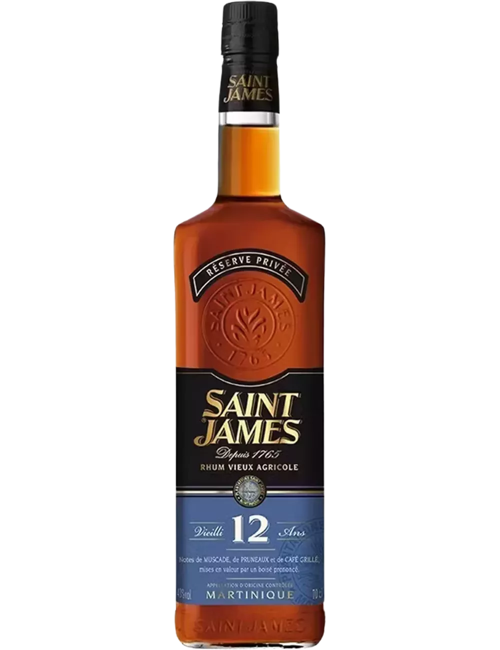 Saint James - 12 ans - Rhum vieux