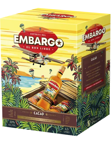 Embargo - Cacao - CUBI 4,5L - Rhum vieux