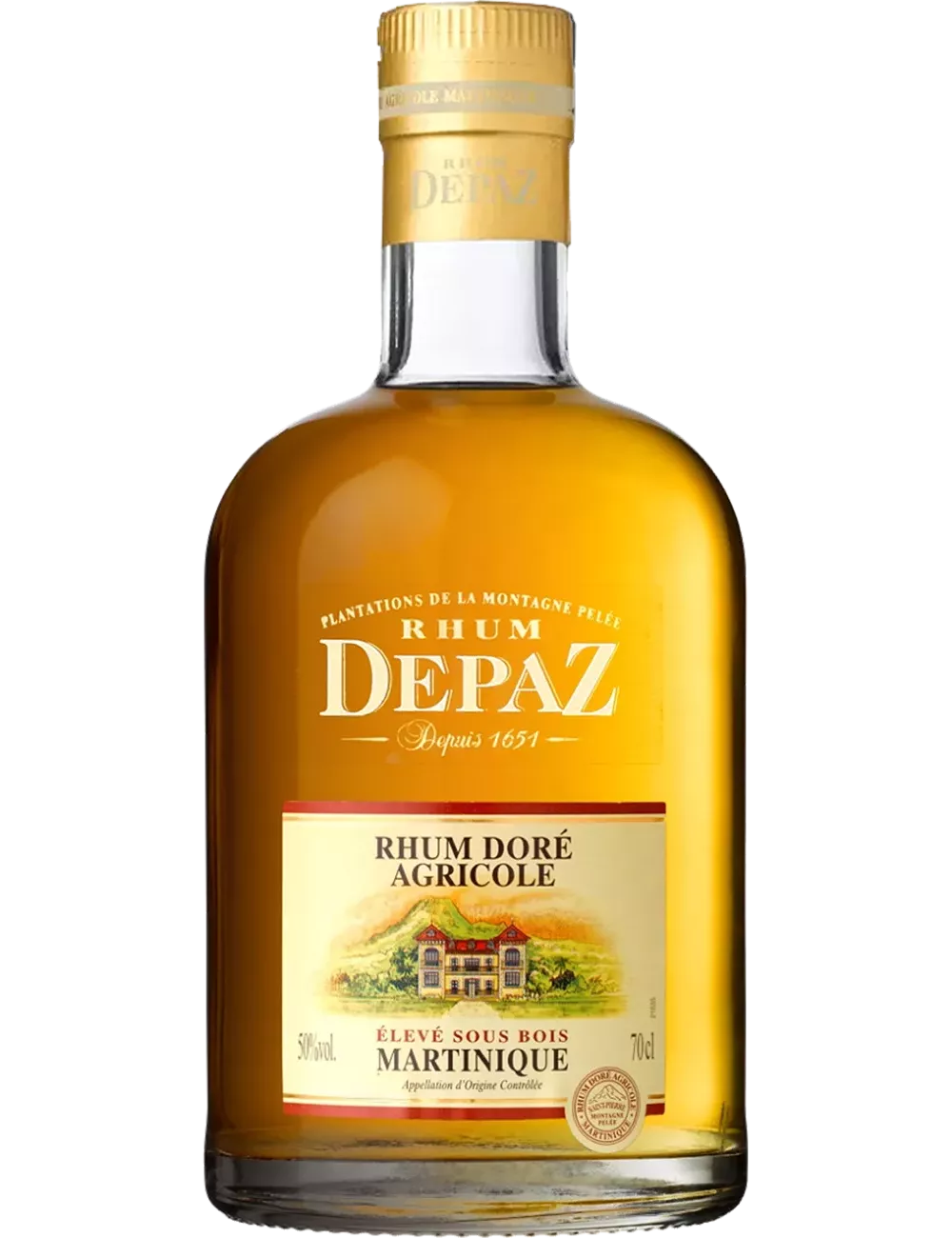 Depaz - Doré - Rhum ambré