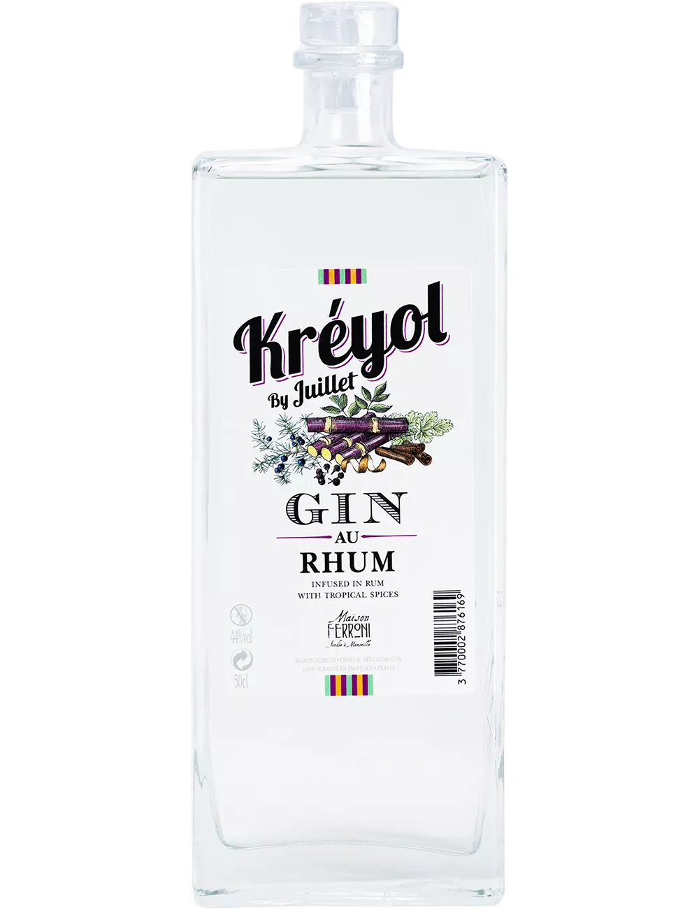 Juillet - Rhum Kréyol  - Distilled gin