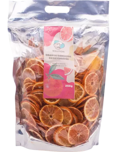 Oranges Sanguines - 250g - Fruits déshydratés
