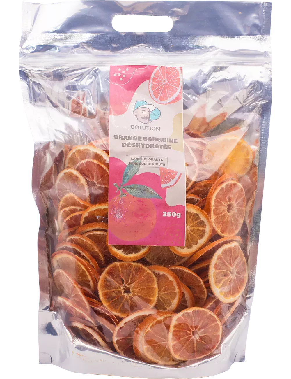 Oranges Sanguines - 250g - Fruits déshydratés