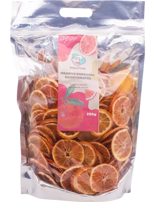 Oranges Sanguines - 250g - Fruits déshydratés