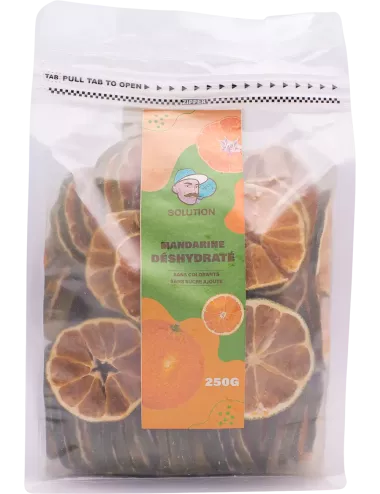 Mandarine - 250g - Fruits déshydratés
