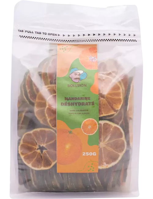 Mandarine - 250g - Fruits déshydratés