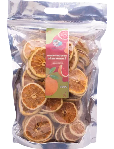 Pamplemousse - 250g - Fruits déshydratés