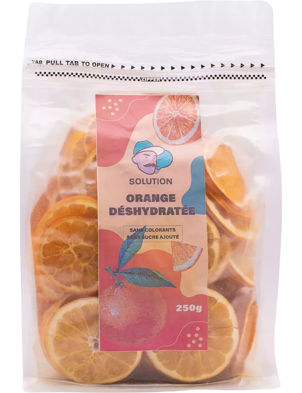Oranges - 250g - Fruits déshydratés
