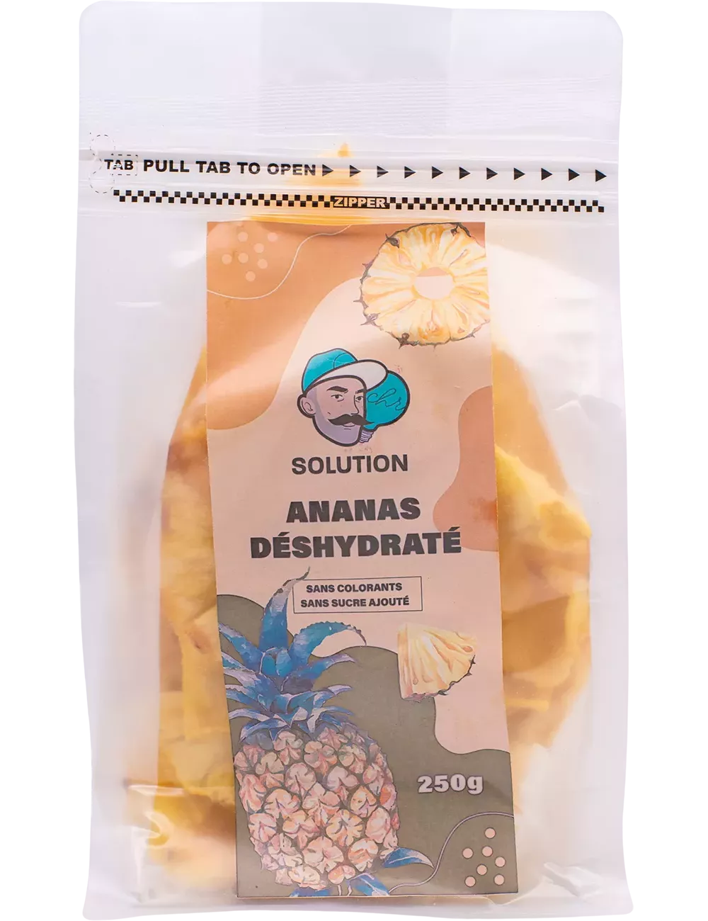 Ananas - 250g - Fruits déshydratés
