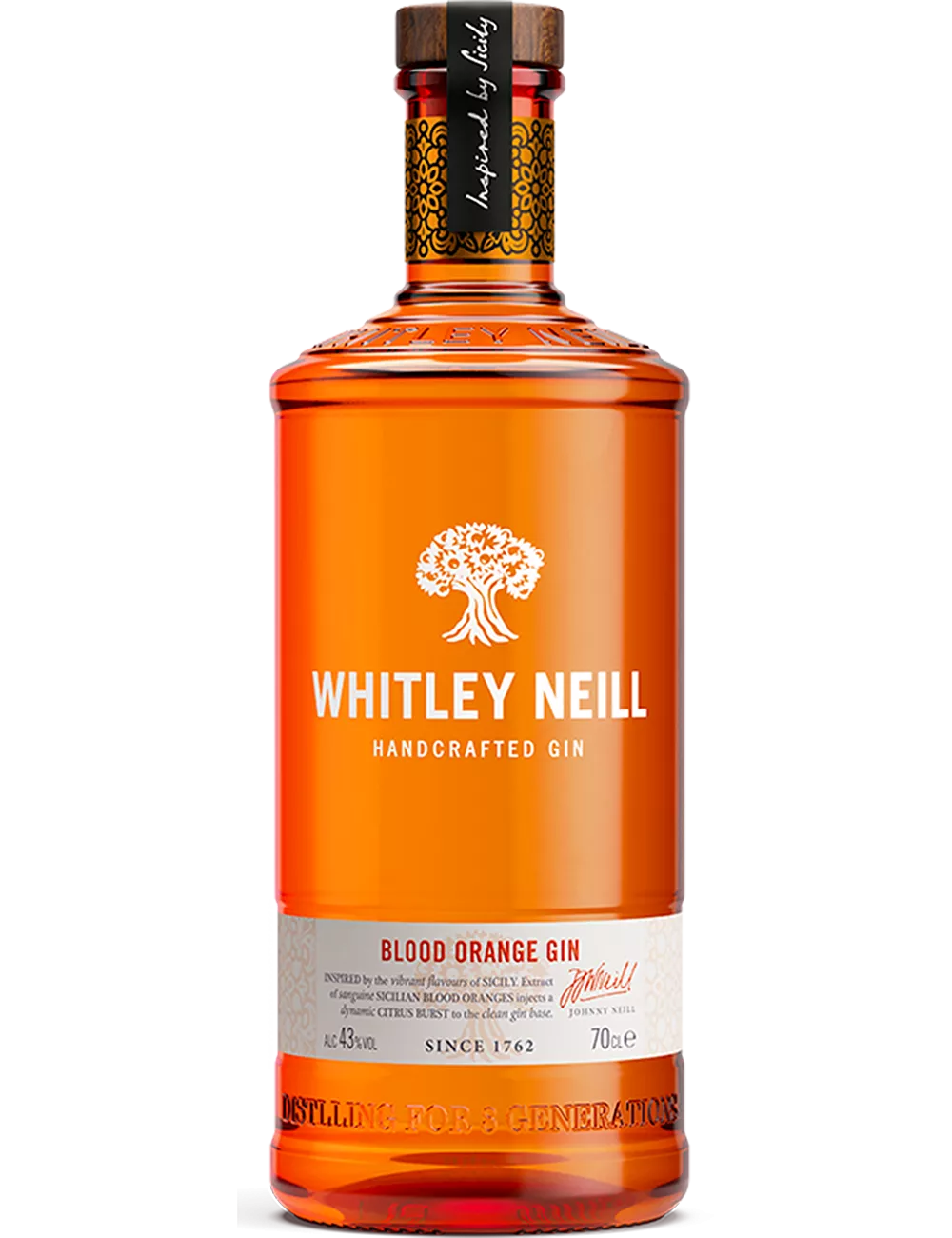 Whitley Neill - Orange Sanguine - Gin aromatisé