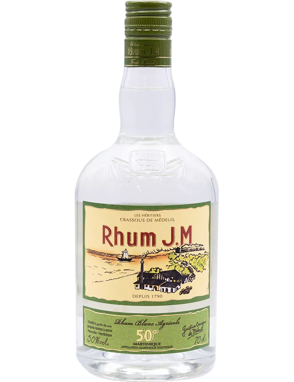 J.M - Rhum blanc agricole
