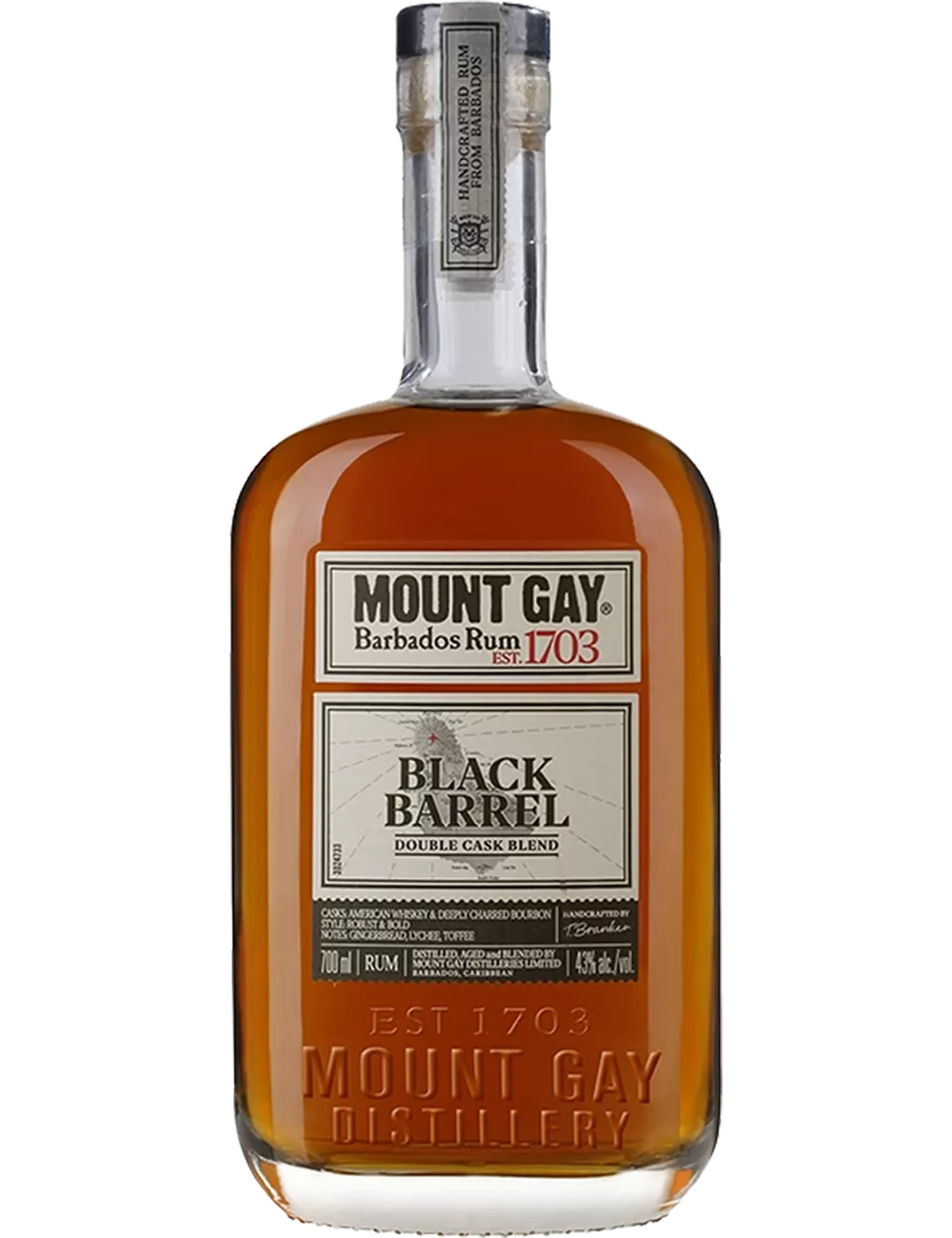Mount Gay - Black Barrel - Rhum vieux de mélasse