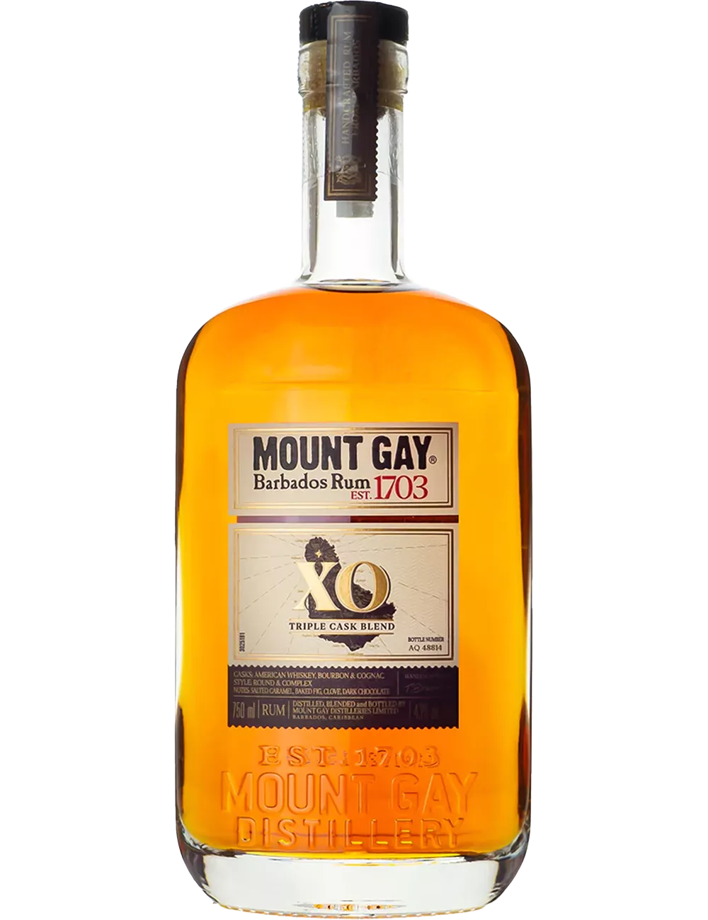 Mount Gay XO - Triple Caks Blend - Rhum vieux de mélasse