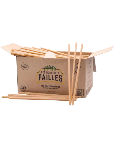 Les Nouvelles Pailles - Fibre de canne à sucre - 21cm x500