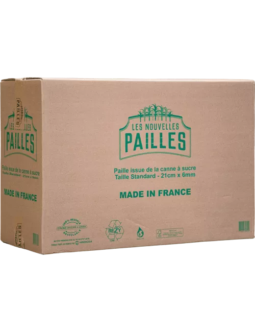 Les Nouvelles Pailles - Fibre de canne à sucre - 21cm x6000