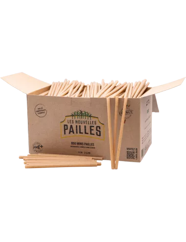 Les Nouvelles Pailles - Fibre de canne à sucre - 14cm x850