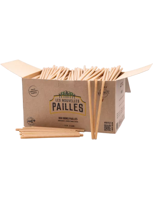 Les Nouvelles Pailles - Fibre de canne à sucre - 14cm x850