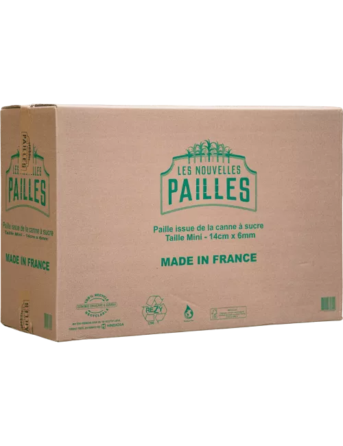Les Nouvelles Pailles - Fibre de canne à sucre - 14cm x10200
