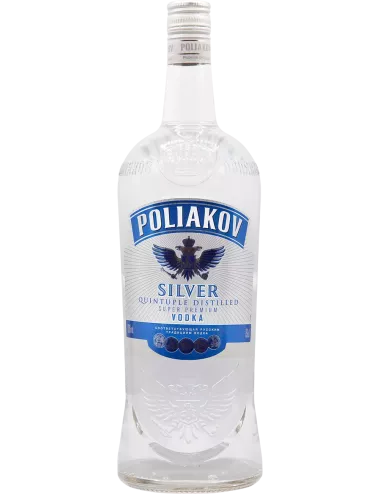 Poliakov Silver 1,5L - Vodka