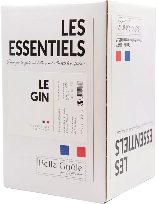 Belle Gnôle - Les Essentiels - CUBI 5L - Le Gin