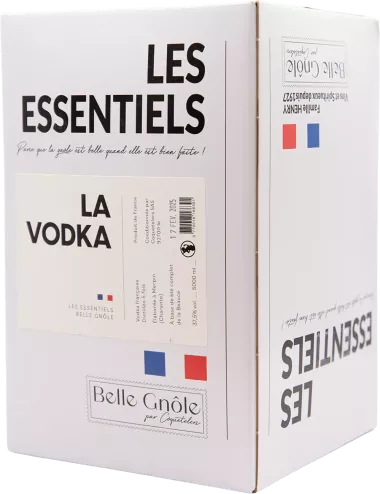Belle Gnôle - Les Essentiels - CUBI 5L - La Vodka