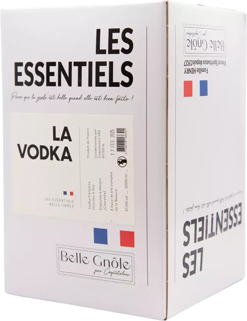 Belle Gnôle - Les Essentiels - CUBI 5L - La Vodka