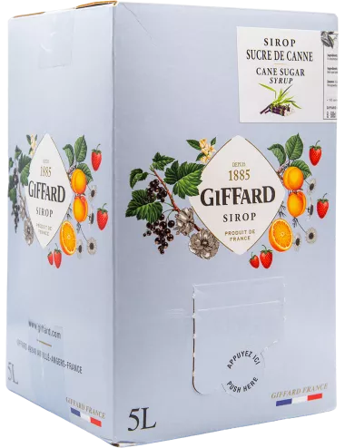 Giffard - Sirop Sucre de Canne Blanc - CUBI 5L
