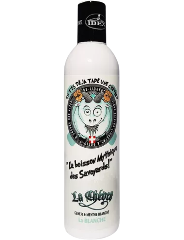 La Chèvre - La Blanche - Mousse de liqueur Genepi & Menthe Blanche