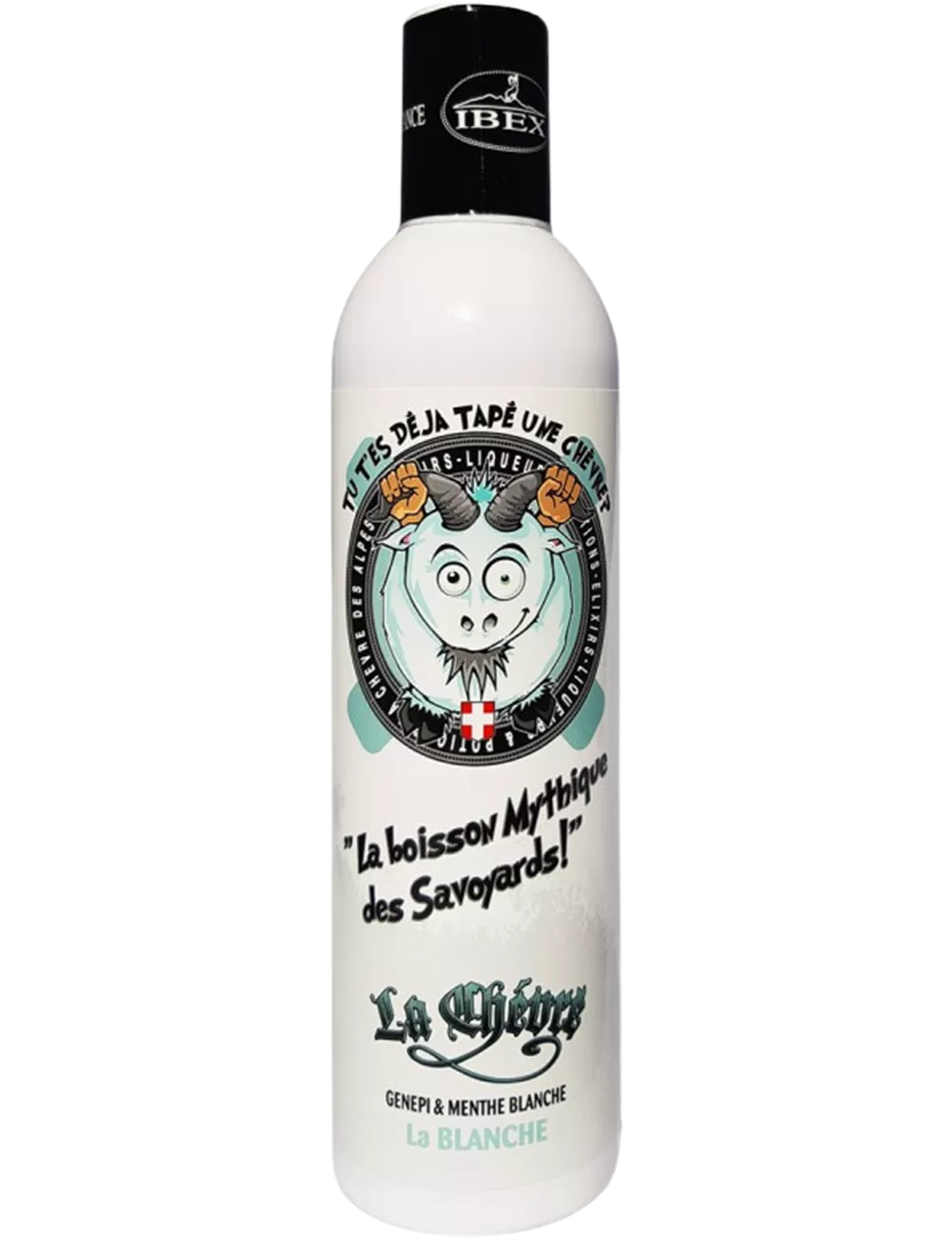 La Chèvre - La Blanche - Mousse de liqueur Genepi & Menthe Blanche