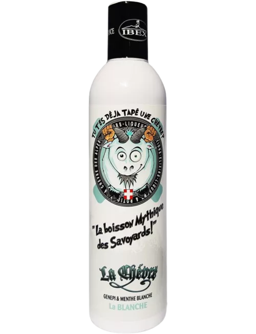 La Chèvre - La Blanche - Mousse de liqueur Genepi & Menthe Blanche