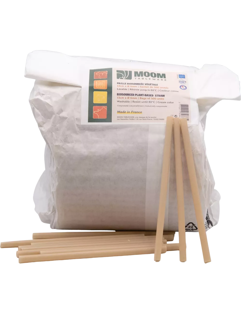 Les Nouvelles Pailles - Fibre végétale - 13cm x500