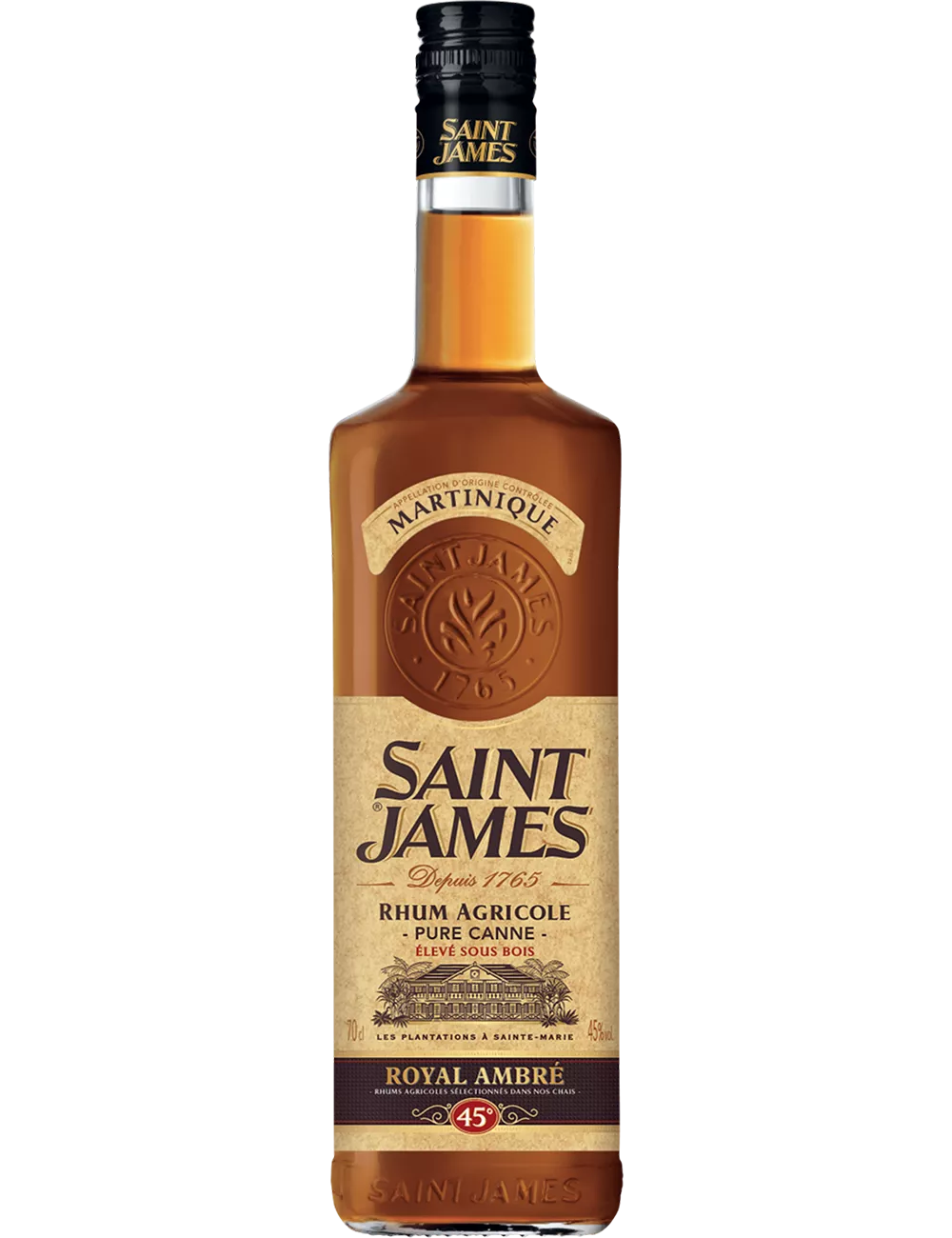 Saint James - Rhum agricole ambre