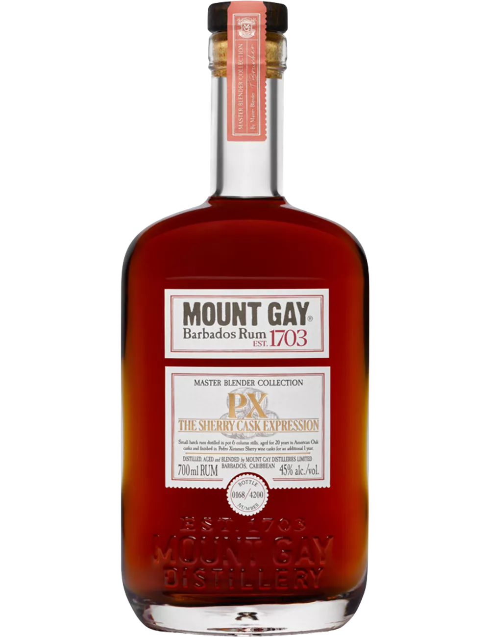 Mount Gay  - The Sherry Cask - Rhum vieux de mélasse