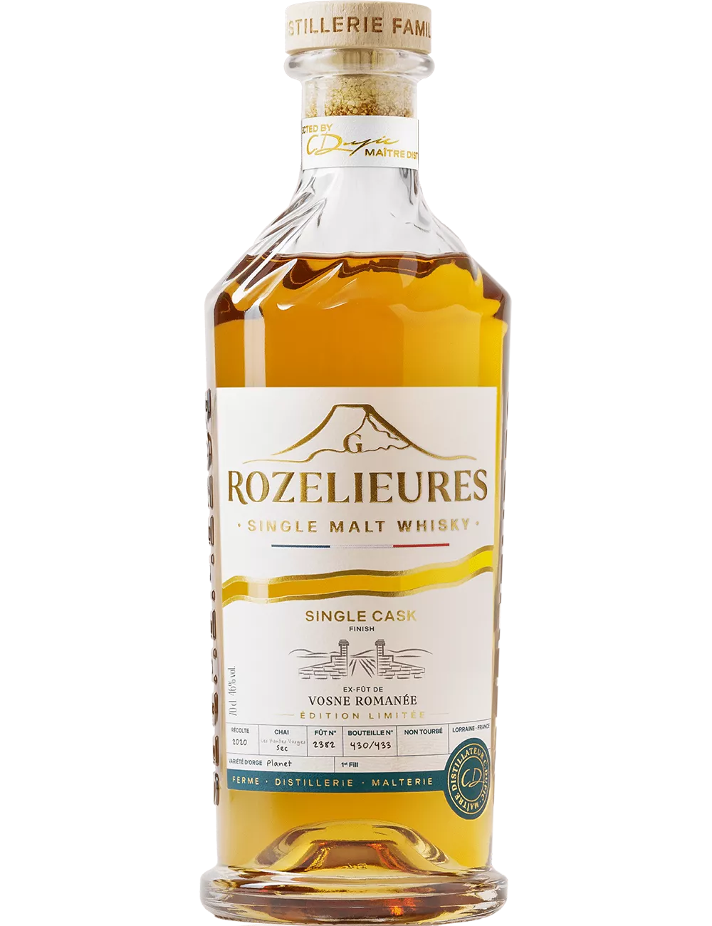 Rozelieures - Ex-Fût de Vosne Romanée - Single Malt Whisky