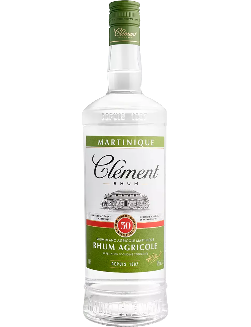 Clément 50° - Rhum blanc