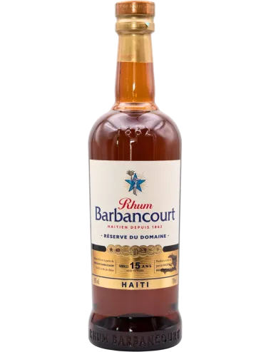 Barbancourt - 15 ans - Réserve du Domaine - Rhum vieux