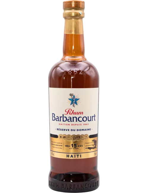 Barbancourt - 15 ans - Réserve du Domaine - Rhum vieux