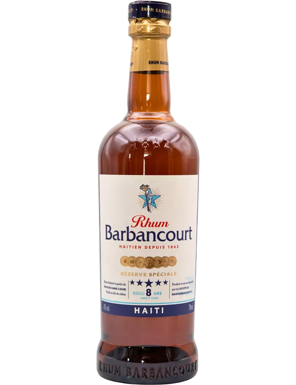 Barbancourt - 8 ans - Réserve Spéciale - Rhum vieux