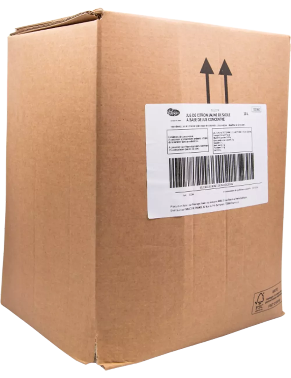 Siracuse - Jus de citron jaune - BIDON 10L